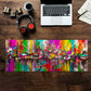 Graffiti Colours Large Desk Pad