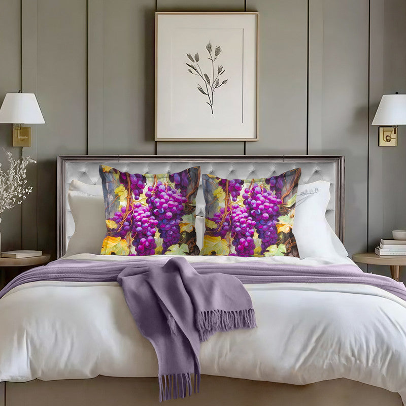 Grapes in Twilight Exclusive Range Cushions