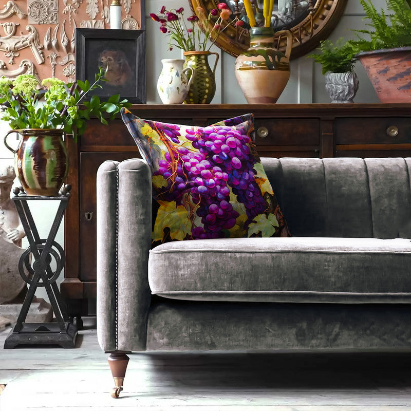 Grapes in Twilight Exclusive Range Cushions