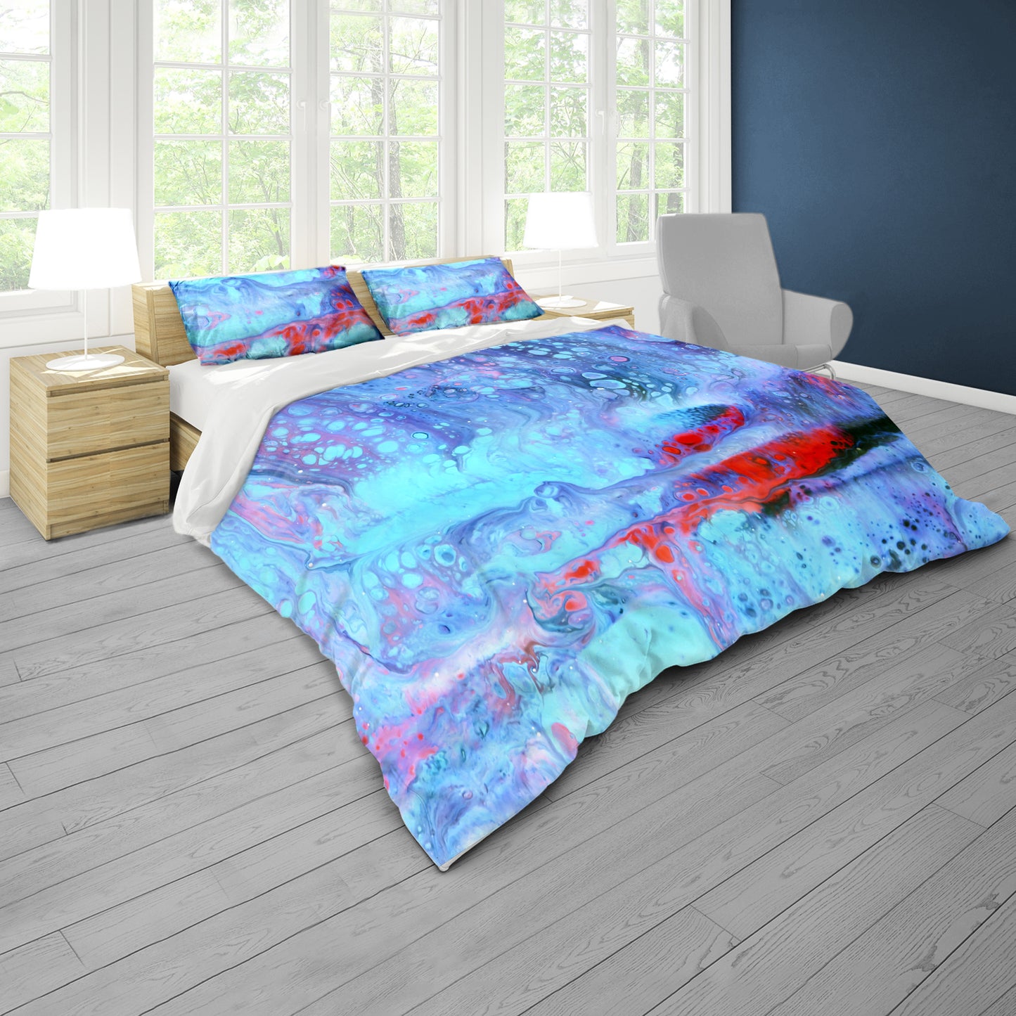 Gravity of Dreams Duvet Cover Set