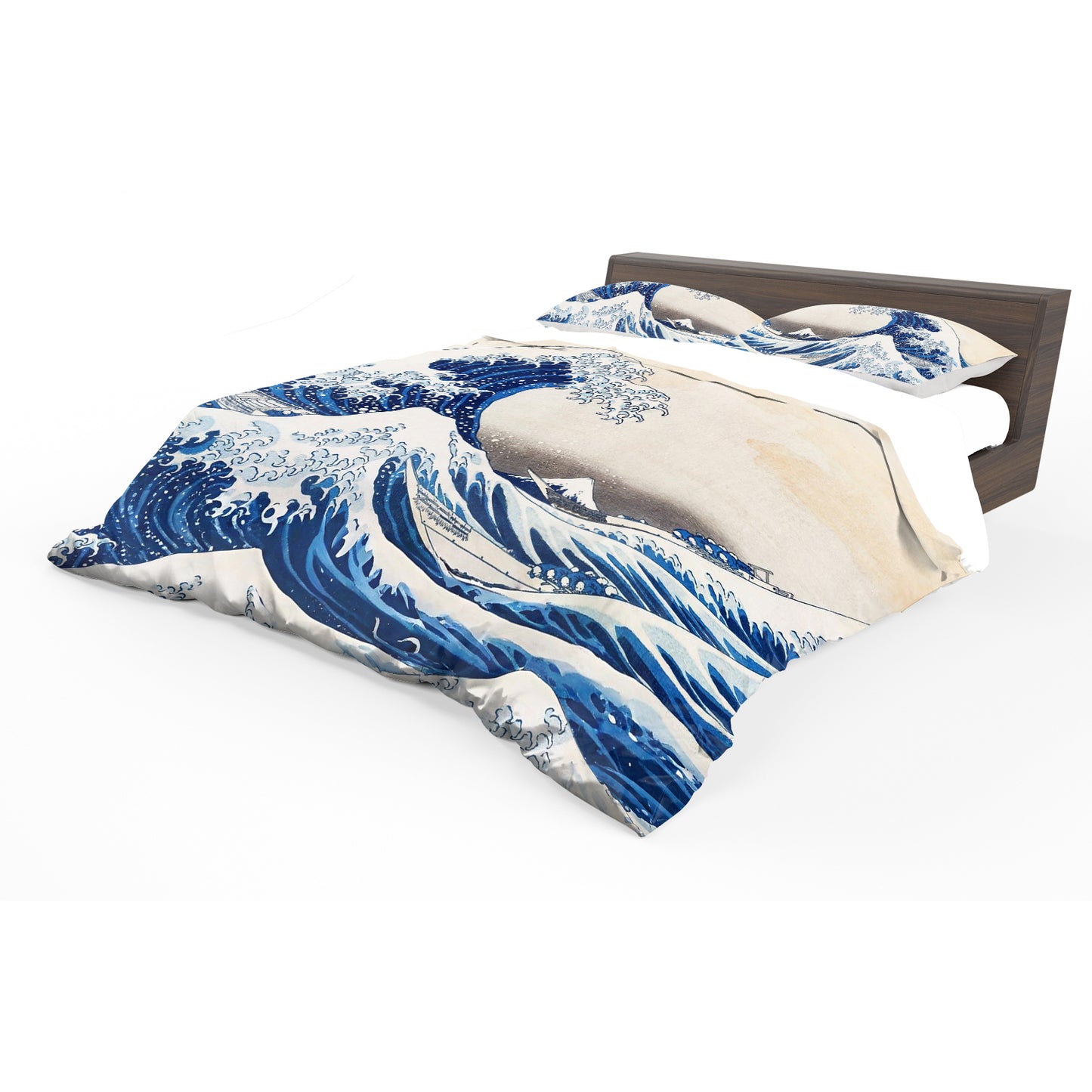 Great Wave Of Kanagawa Duvet Cover Set