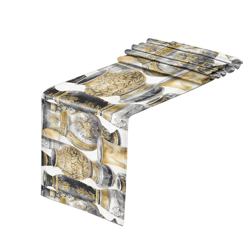 Grecian Pots Table Runner