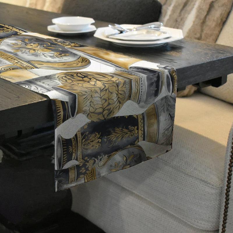 Grecian Pots Table Runner
