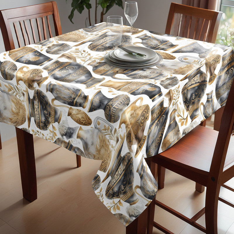 Grecian Urns Square Tablecloth