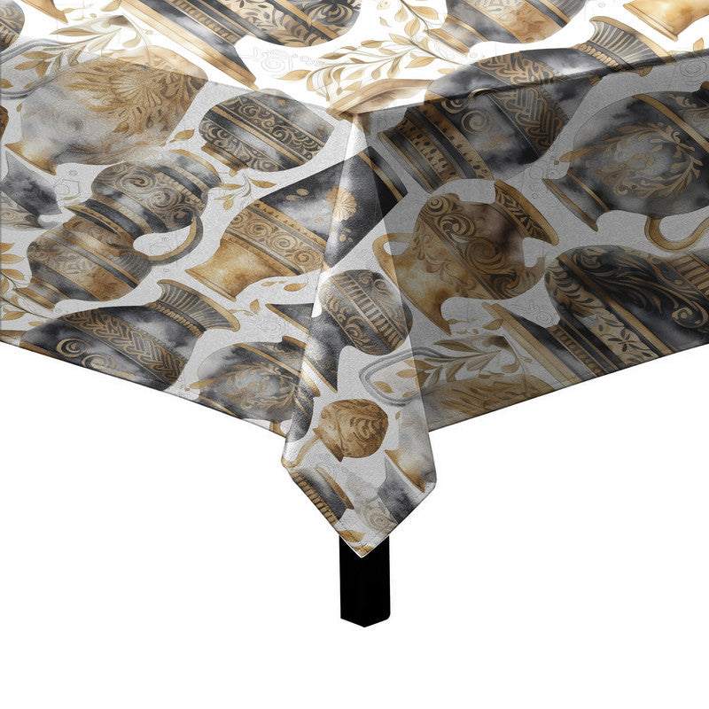 Grecian Urns Square Tablecloth