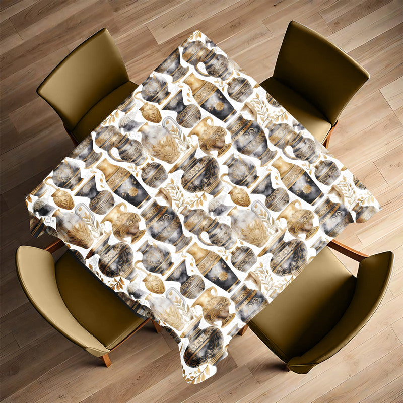 Grecian Urns Square Tablecloth