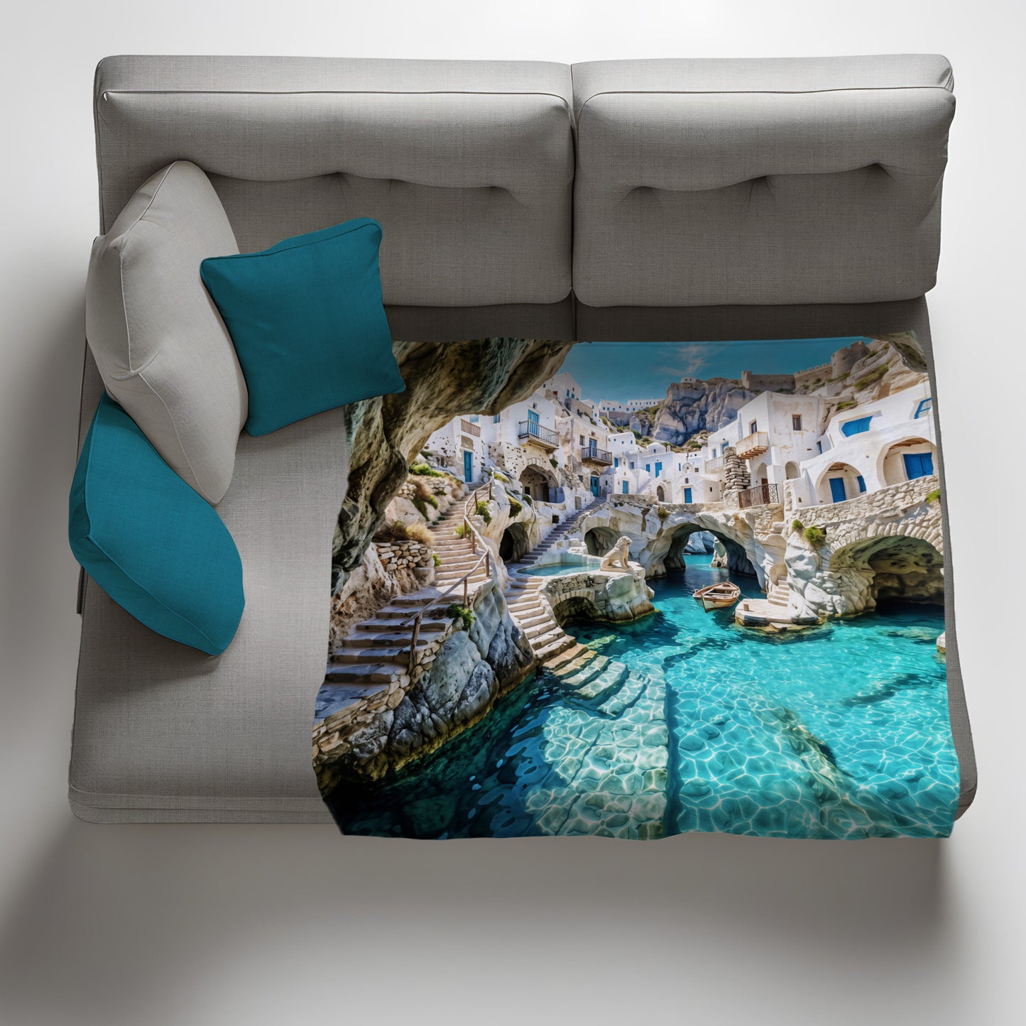 Greek Grotto Light Weight Fleece