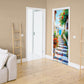 Greek Island Door Decoupage
