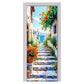 Greek Island Door Decoupage
