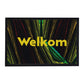 Green And Gold Door Mat