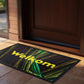 Green And Gold Door Mat
