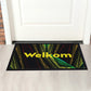 Green And Gold Door Mat