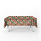 Green Gold And Apricot Rectangle Tablecloth