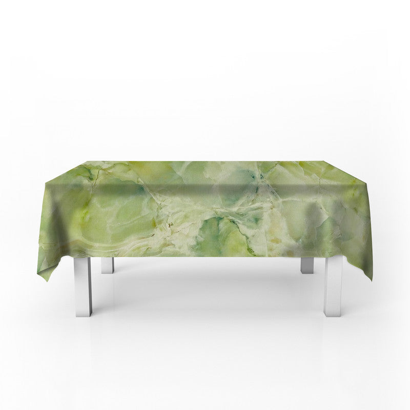 Green Of Purity Rectangle Tablecloth