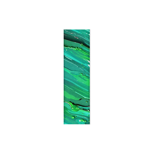 Green Paint Splash 160cm Table Runner
