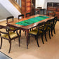 Green Paint Splash 160cm Table Runner