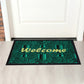 Green Pattern Welcome Door Mat