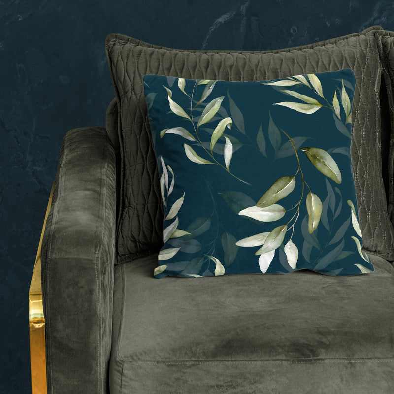 Green Toned Leaves Luxury Scatter by Mark van Vuuren