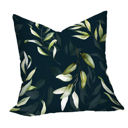 Green Toned Leaves Luxury Scatter by Mark van Vuuren