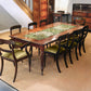 Green White Floral Jungle 160cm Table Runner