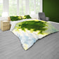 Green Diamond Duvet Cover Set