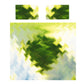 Green Diamond Duvet Cover Set