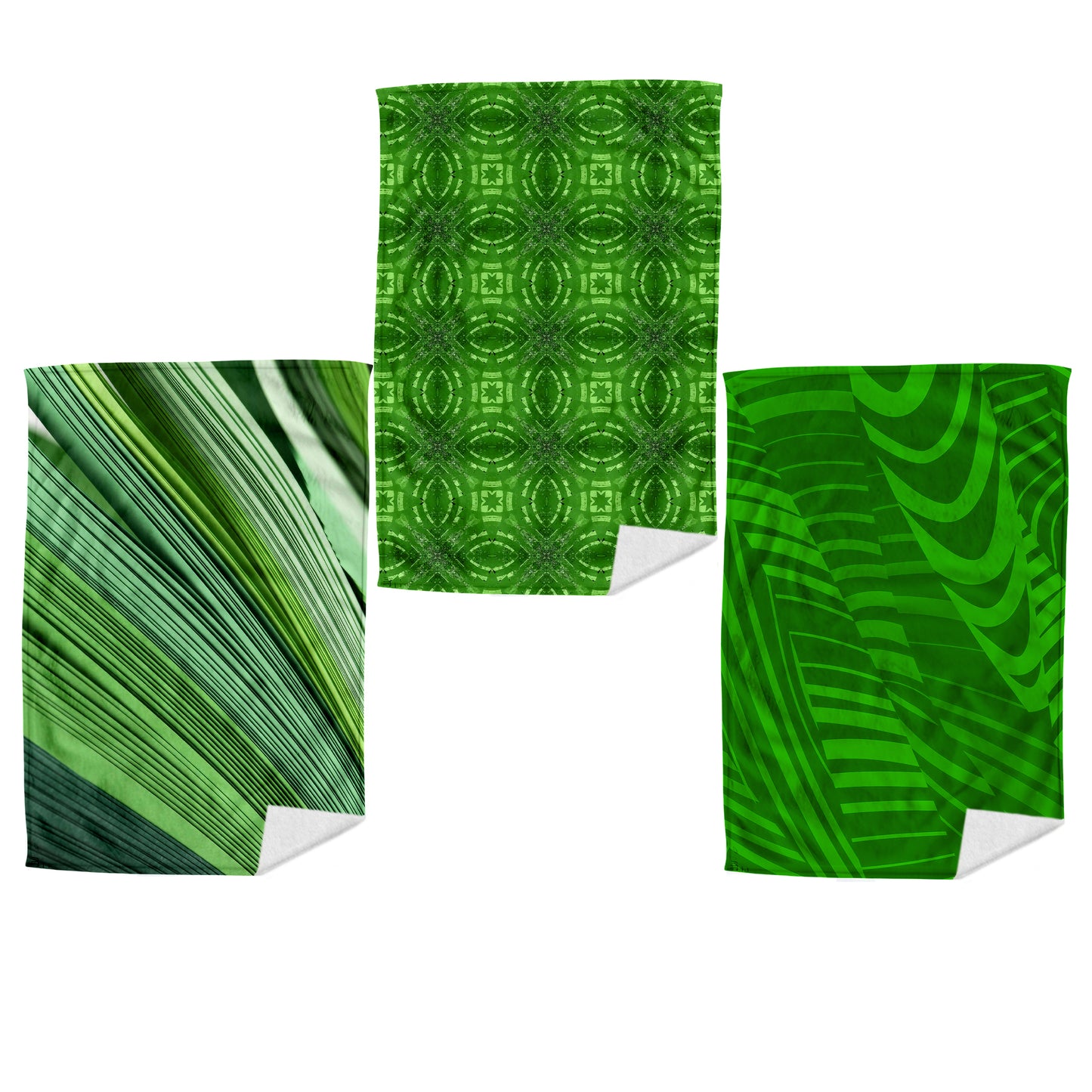 Green Dish Cloth (Set of 3)