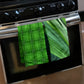 Green Dish Cloth (Set of 3)