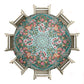 Green Floral 2,3m Round Tablecloth