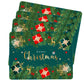 Green Merry Christmas Placemats