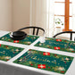Green Merry Christmas Placemats