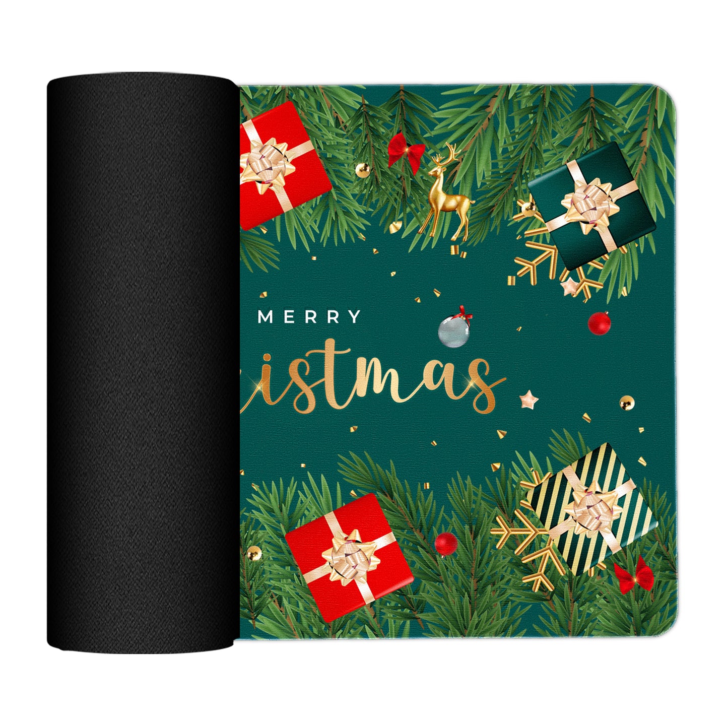 Green Merry Christmas Placemats