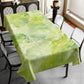 Green Of Purity Rectangle Tablecloth