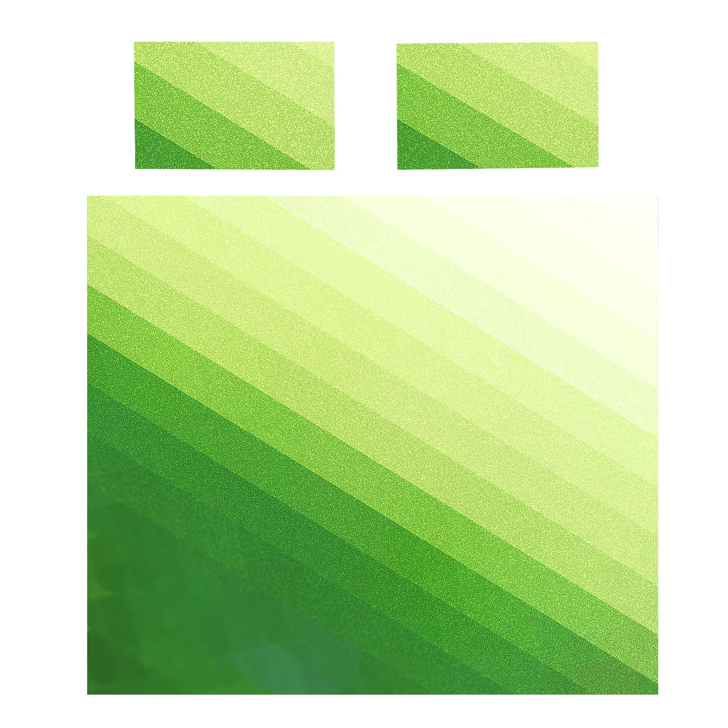 Green Shades Duvet Cover Set