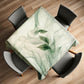 Green Silk in the Wind Square Tablecloth