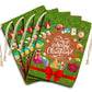 Green Wreath Gift Bag (Set of 3)