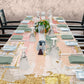Green and Pink Combo 3m Rectangle Tablecloth