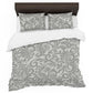 Grey Patterns Duvet Cover Set