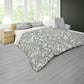 Grey Patterns Duvet Cover Set