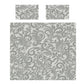 Grey Patterns Duvet Cover Set