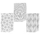 Grey on White Dish Cloth (Set of 3)