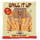 Grill It Up Light Weight Fleece Blanket