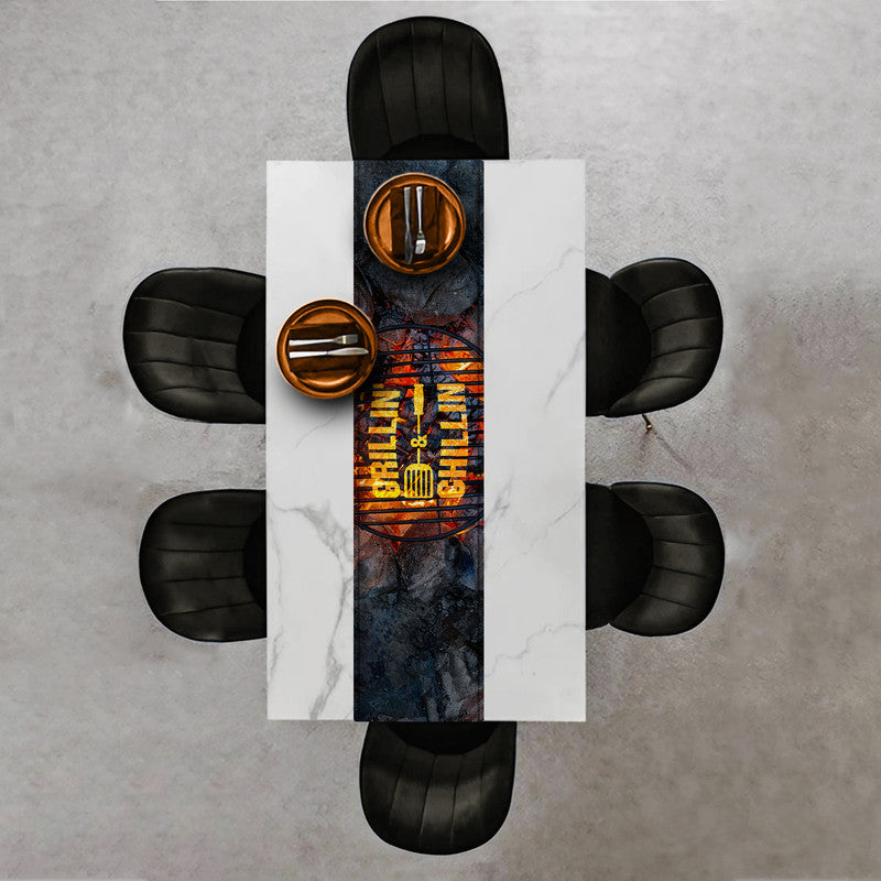 Grillin Chillin Table Runner