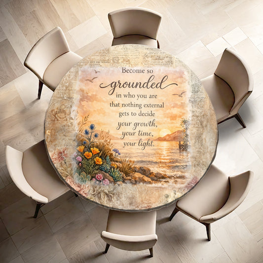 Grounded Round Tablecloth
