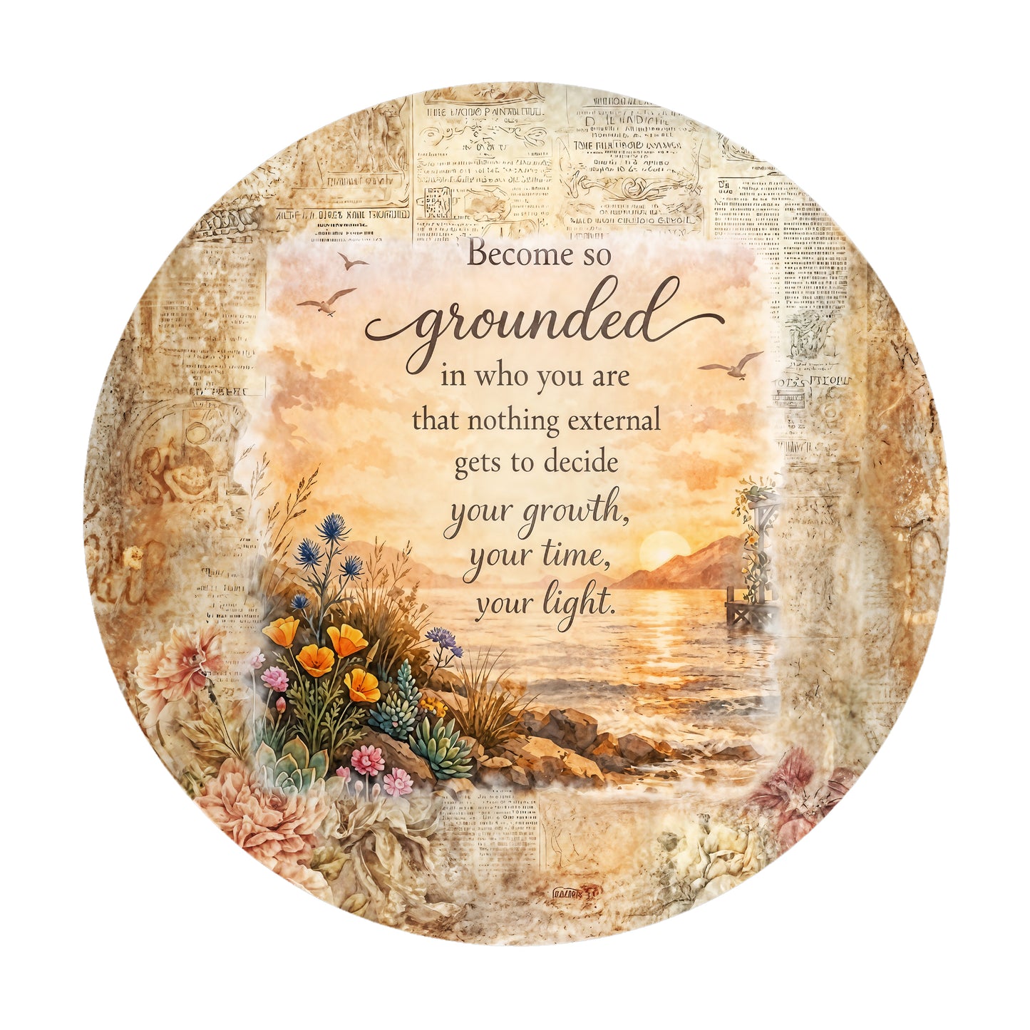 Grounded Round Tablecloth