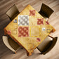 Grunge Abstract Square Tablecloth