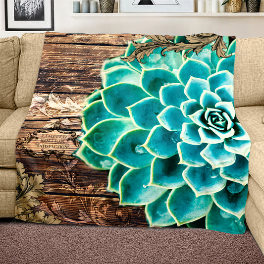 Grunge Desert Rose Light Weight Fleece Blanket