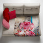 Grunge Proteas Light Weight Fleece Blanket