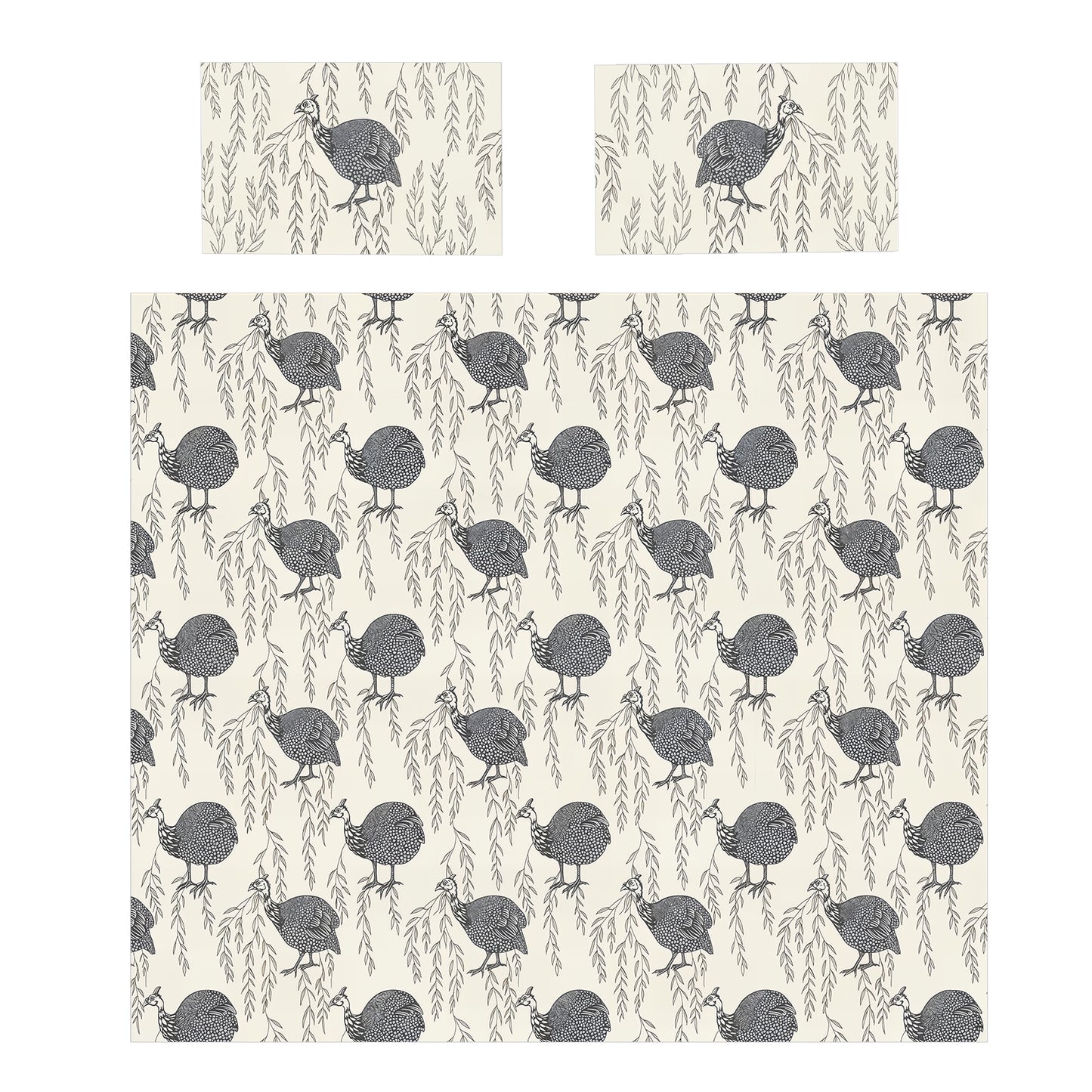 Guinea Fowl Duvet Cover Set