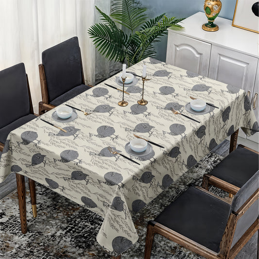 Guinea Fowl Rectangle Tablecloth